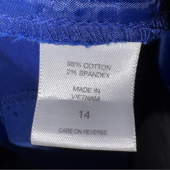 7th Avenue Suiting Collection New York & Company Blue Wide Leg Pants NWOT - Picture 6 of 7